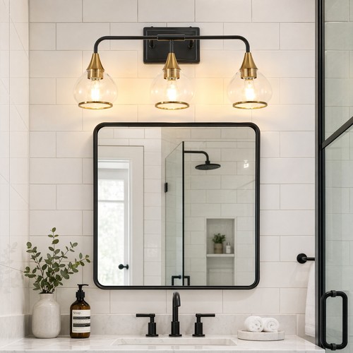 Vanity light black - vanity, 3