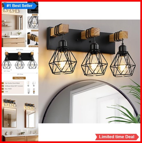 Light bathroom vanity - 3,