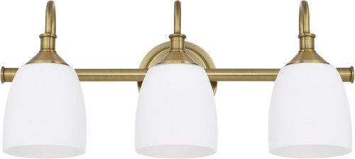 Light champagne bronze - 3-light,